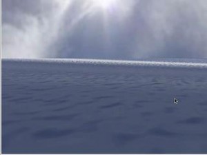 Test rendering of an ocean.